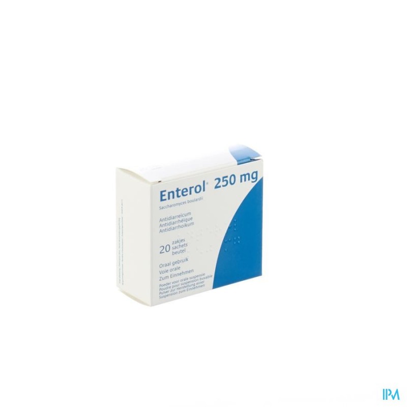 ENTEROL 250MG IMPEXECO SACH 20X250MG PIP