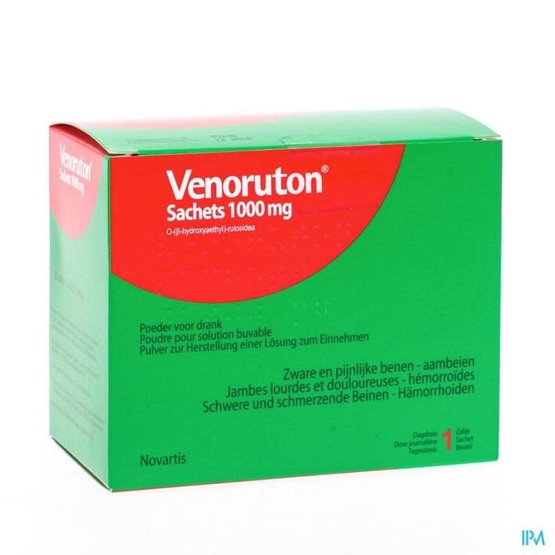 VENORUTON 1000 IMPEXECO Zakjes PULV PER OS 30 PIP