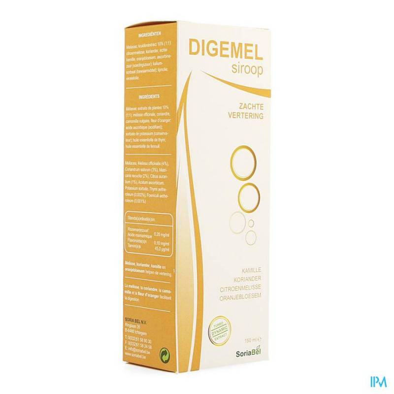 SORIA DIGEMEL SIROP ENFANT 150ML