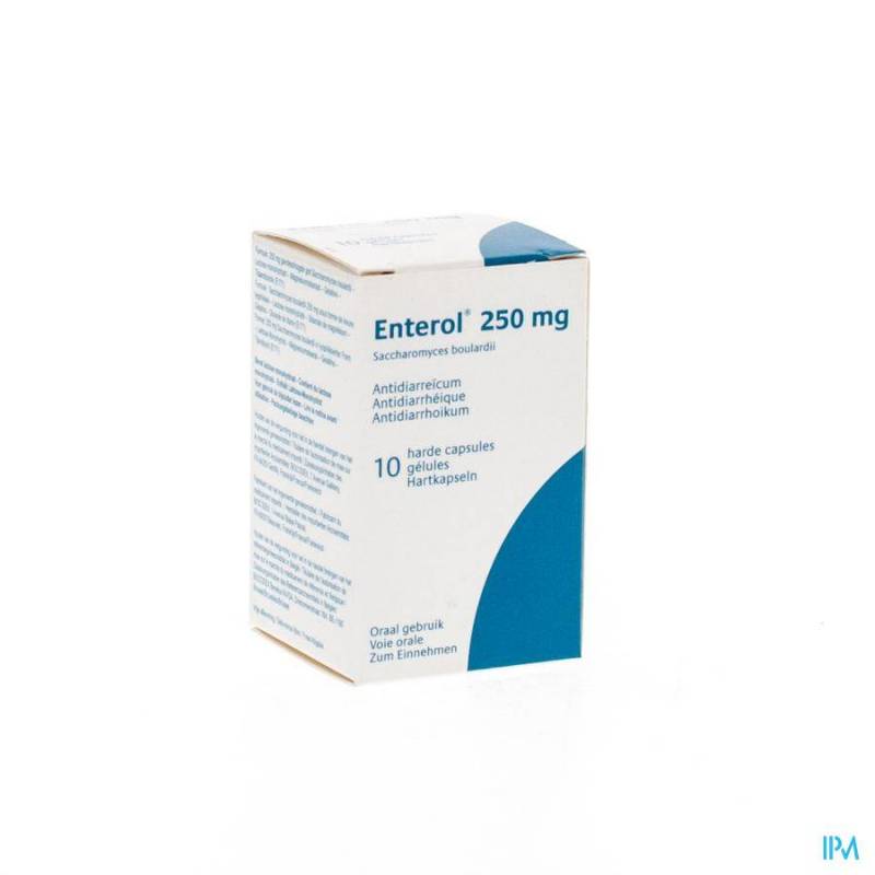 ENTEROL 250 MG PI PHARMA CAPS DUR 10 PIP