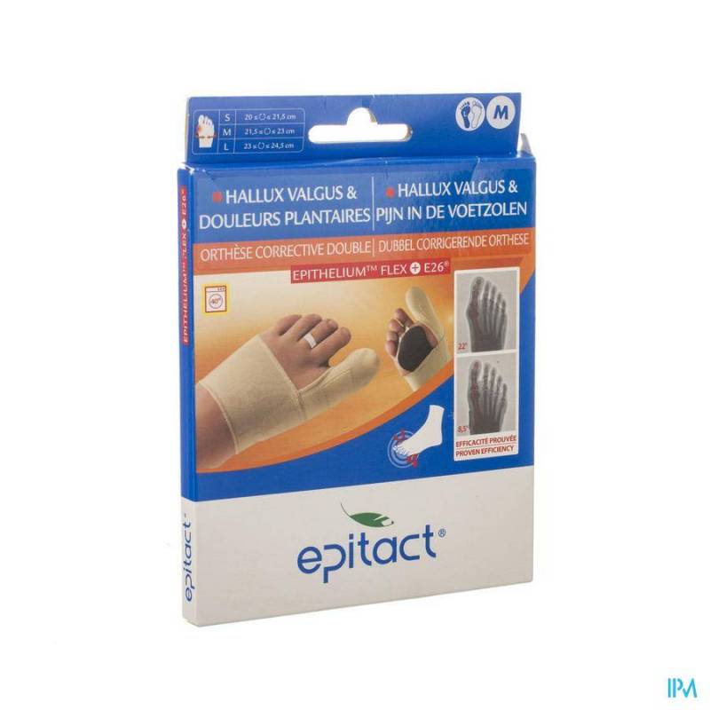 Epitact Correctieve Orthese Dubbele Bescherming Links M 1 Stuk
