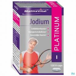 MANNAVITAL IODE PLATINUM V-CAPS 120
