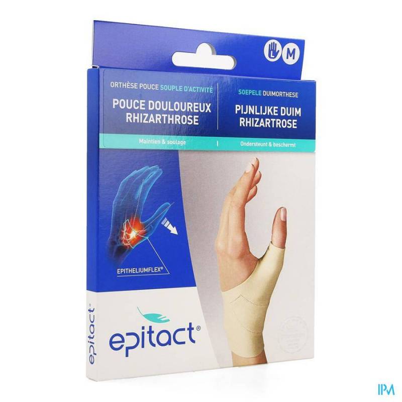 EPITACT ORTHESE PROPRIOCEPT. SOUPLE POUCE GAUCHE M