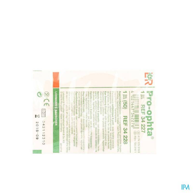 PRO-OPHTA S PANS OPHTAL. PETIT 1 34228