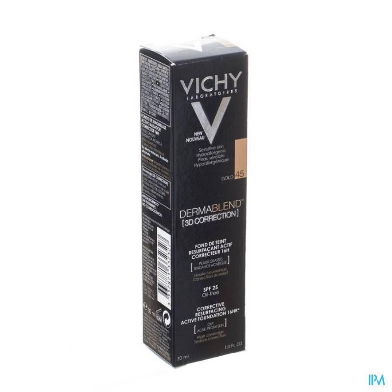 VICHY FDT DERMABLEND CORRECTION 3D 45 30ML