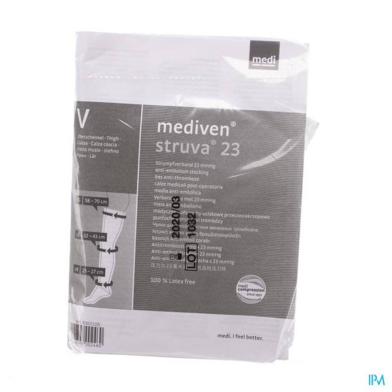 STRUVA 23 A/THROMB. C2 CUISSE BLANC T5 2 8360105