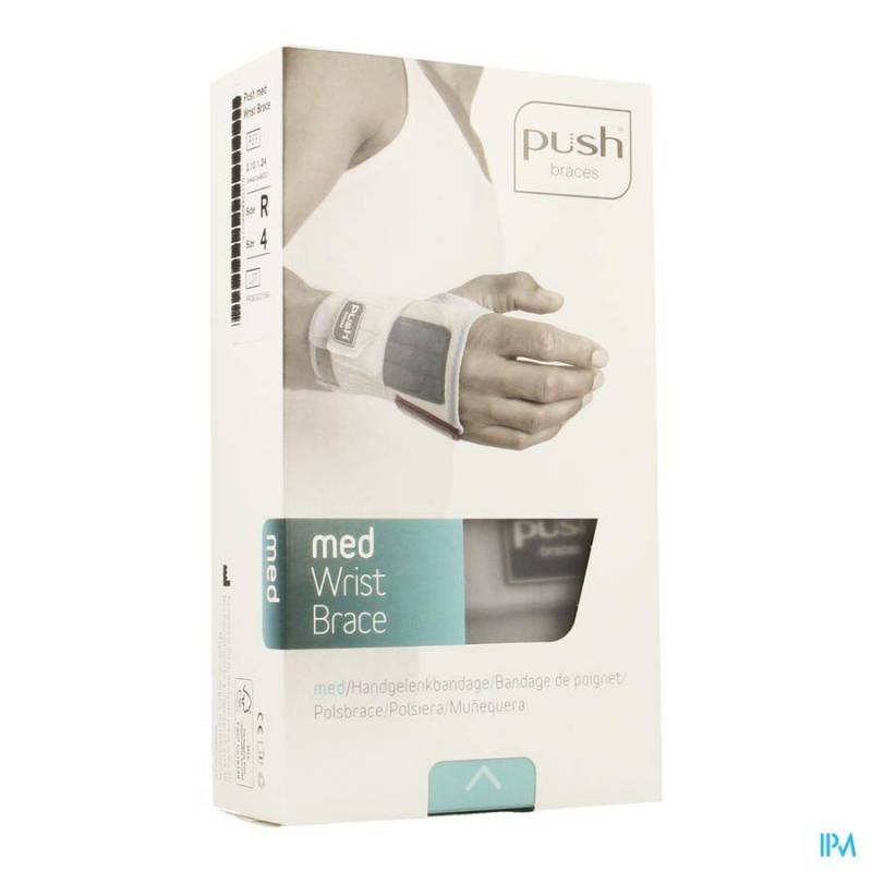 Push Med Polsbrace Rechts 19-21cm T4