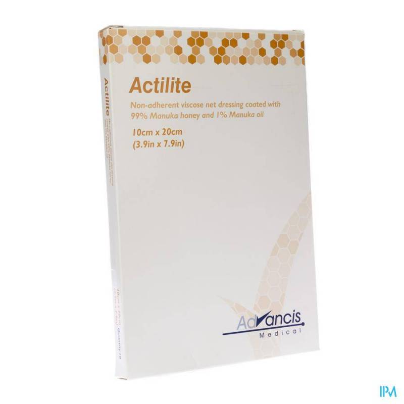 ACTILITE PANS ACTIVON A/BACT. N/ADH 10X20CM 10