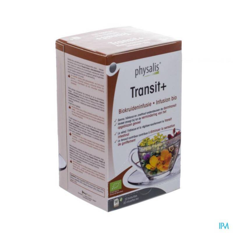 PHYSALIS TRANSIT + INFUSION BIO SACH 20X1,5G