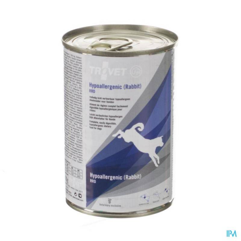 TROVET RRD HYPOALLERGENIC RABBIT 6 X 400 G
