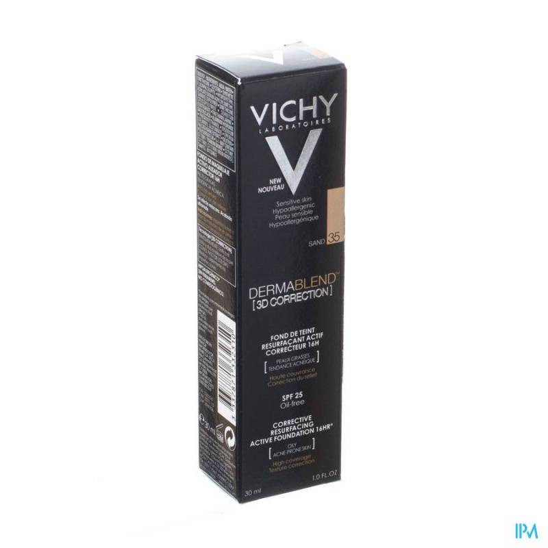 VICHY FDT DERMABLEND CORRECTION 3D 35 30ML