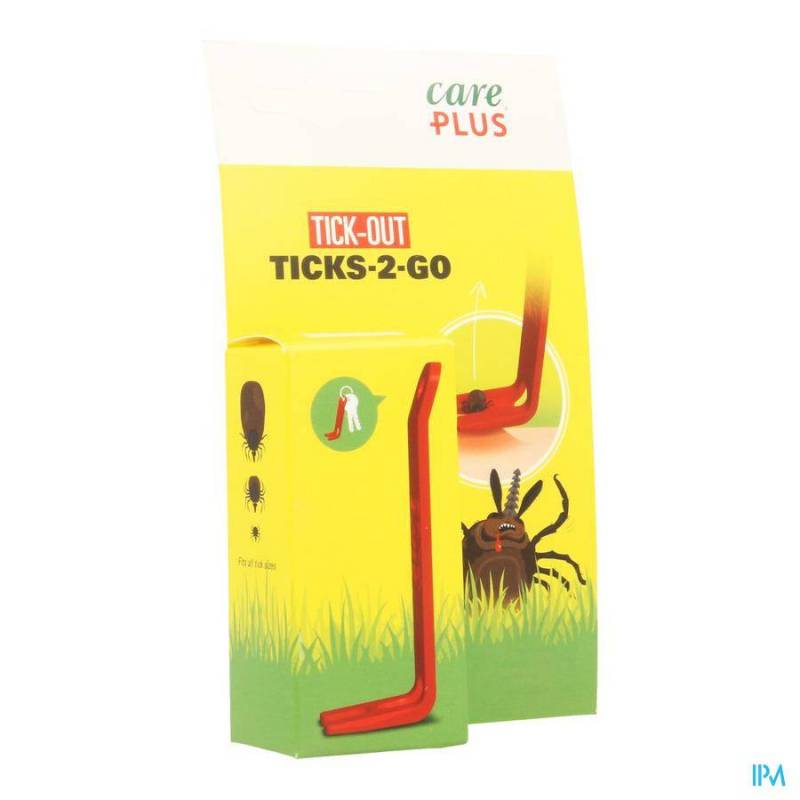 Care Plus Tick-Out Ticks 2 Go Tekentang 1 Stuk