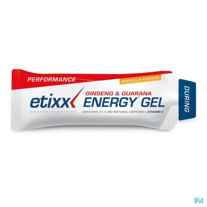 Etixx Maracuja Ginseng&g Energy Gel 1x50g