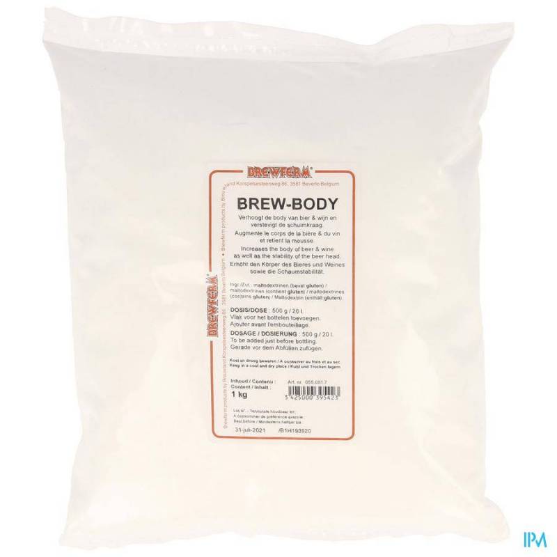 BREW BODY MALTO DEXTRINE PDR 1KG 0550517