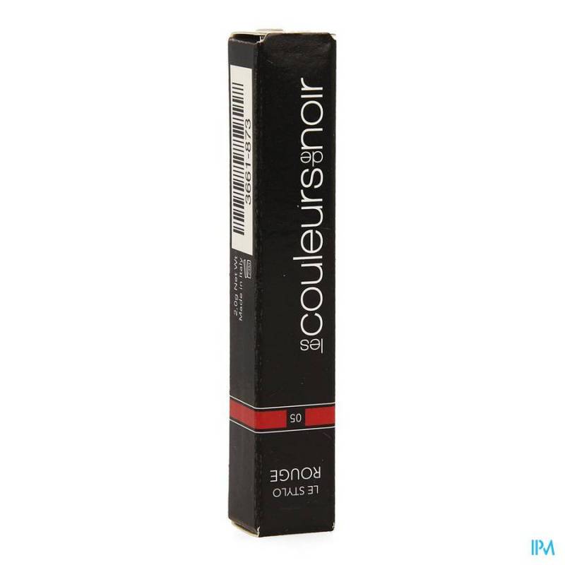 LES COULEURS DE NOIR STYLO ROUGE 05 POPPY RED