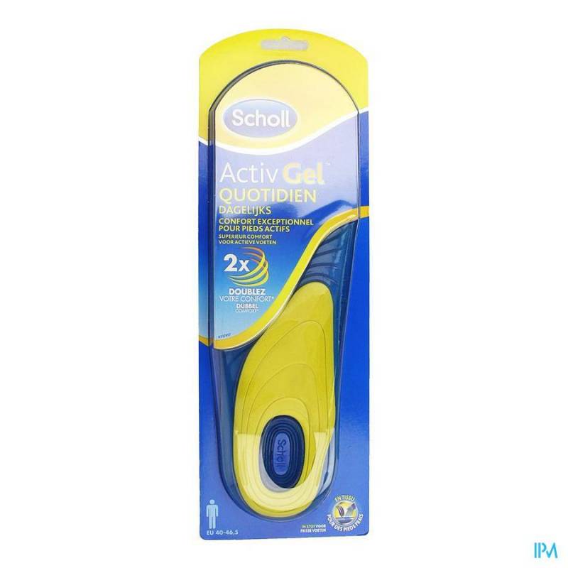 SCHOLL ACTIVGEL QUOTIDIEN HOMME 1