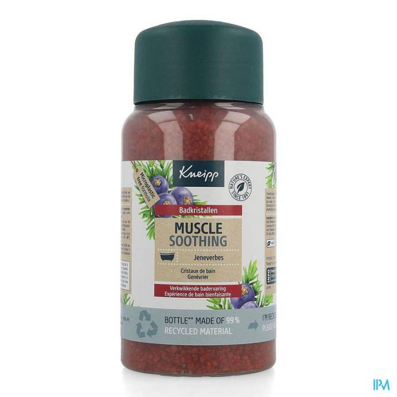 KNEIPP BADKRISTALLEN MUSCLE SOOTHINGJENEVERBES600G