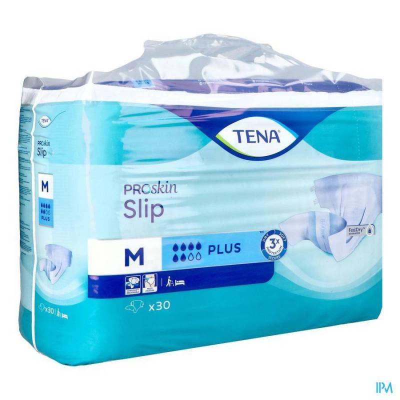 TENA PROSKIN SLIP PLUS MEDIUM 30