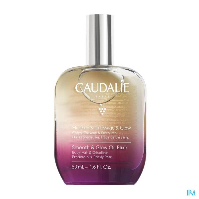 CAUDALIE HUILE SOIN LISSAGE&GLOW 50ML