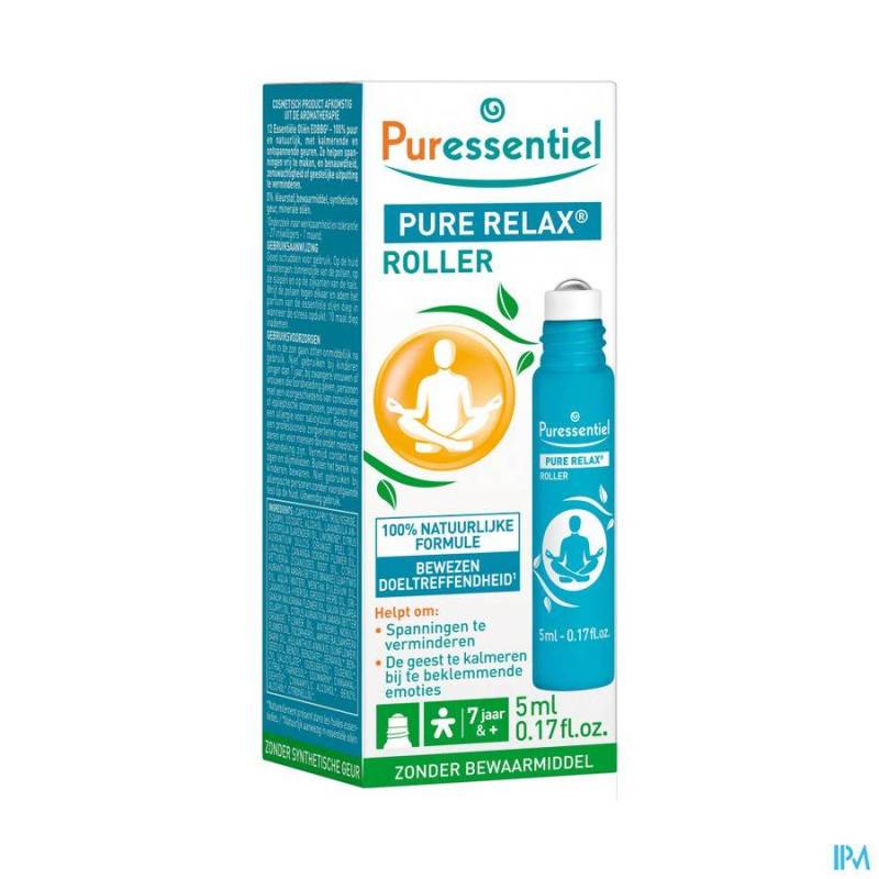 PURESSENTIEL ROLLER STRESS 12 HLE ESS 5ML