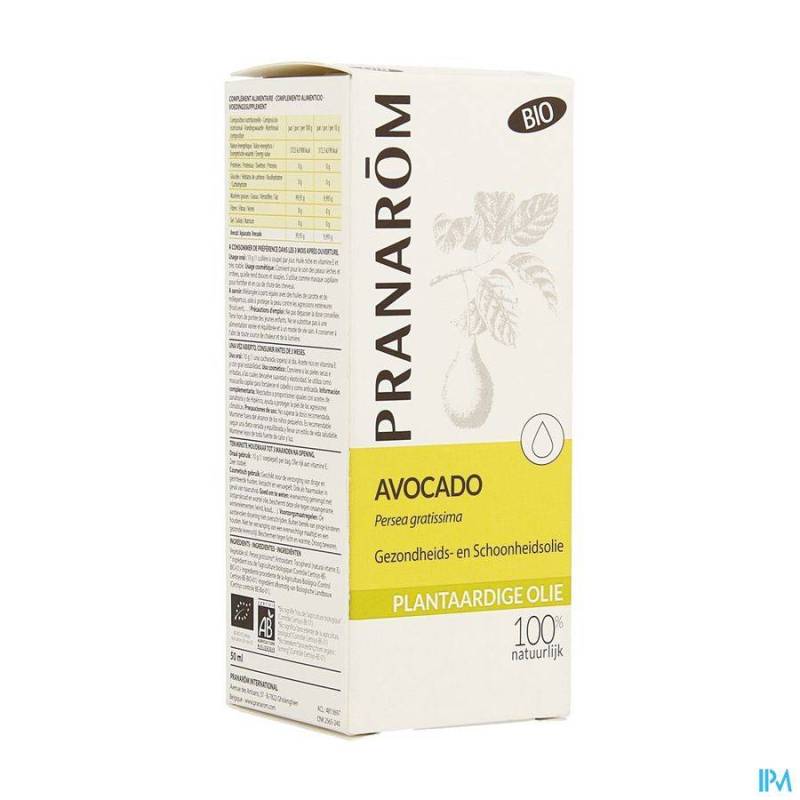 AVOCAT BIO HLE VEG. 50ML PRANAROM