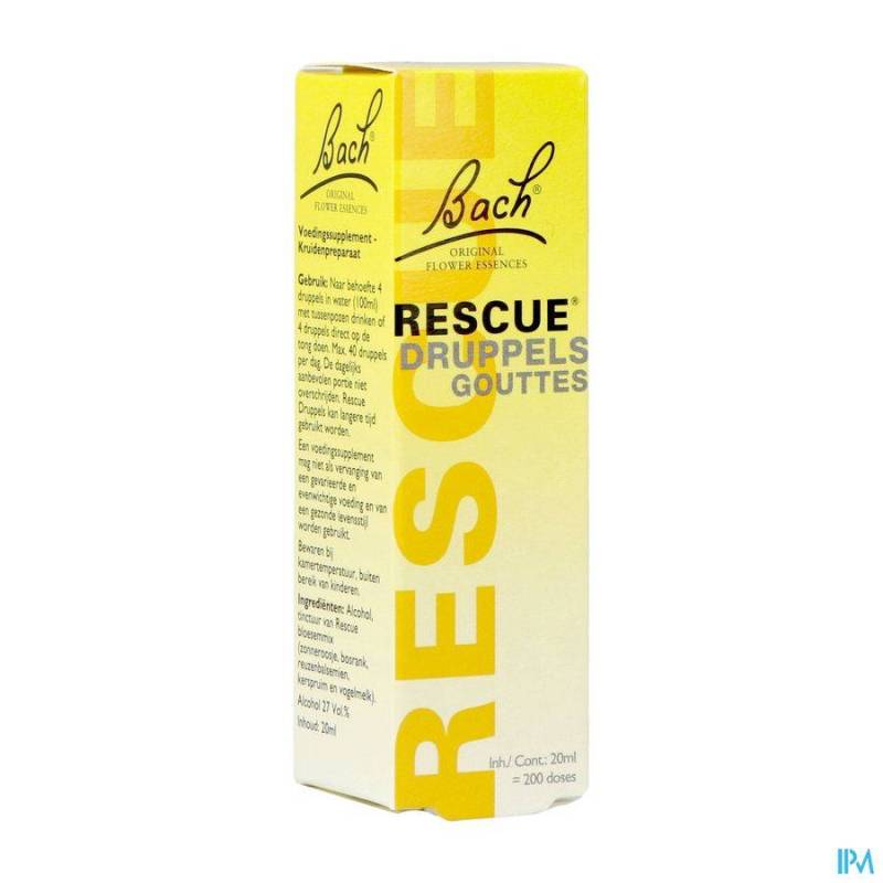 BACH RESCUE GUTT 20ML