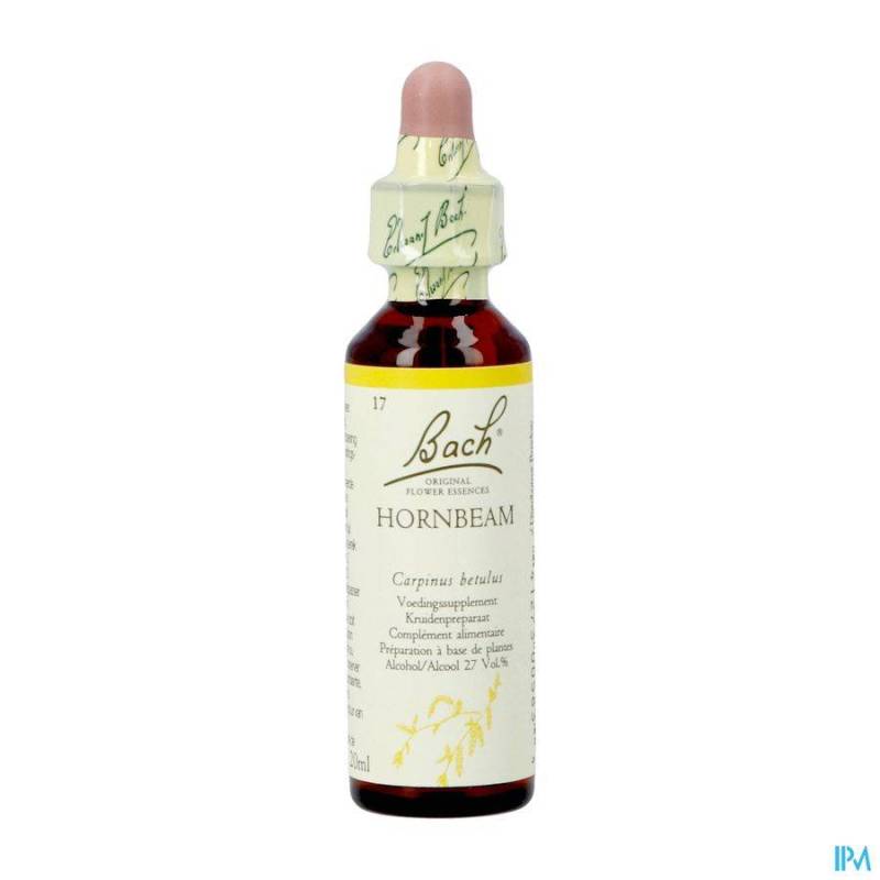 BACH FLOWER REMEDIE 17 HORNBEAM 20ML