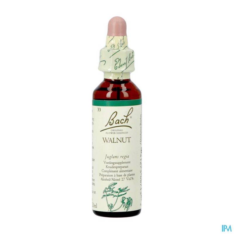 BACH FLOWER REMEDIE 33 WALNUT 20ML
