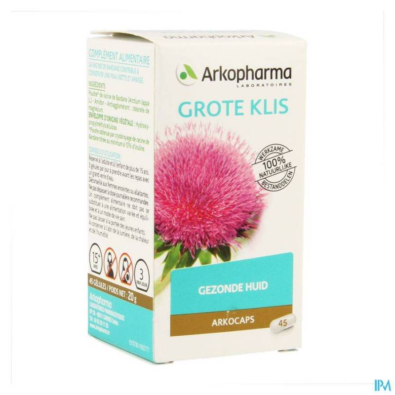 Arkocaps Grote Klis Plantaardig 45