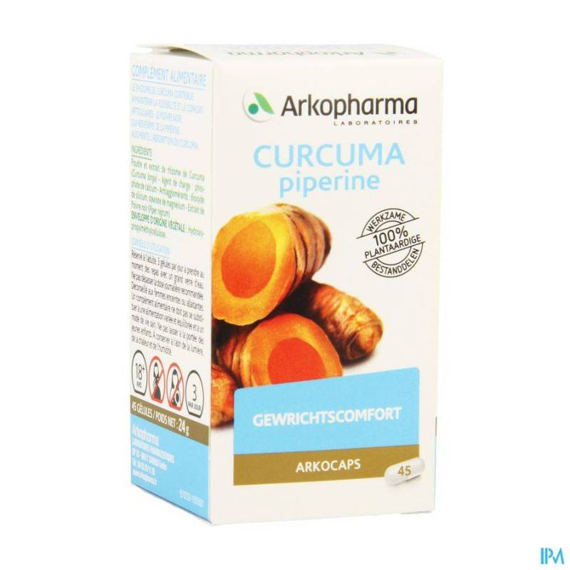 Arkocaps Kurkuma Plantaardig 45