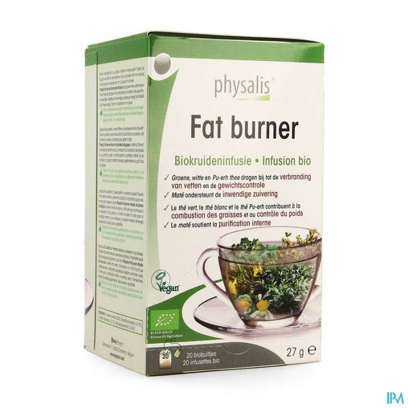 PHYSALIS FAT BURNER INFUSION BIO SACH 20X1,5G