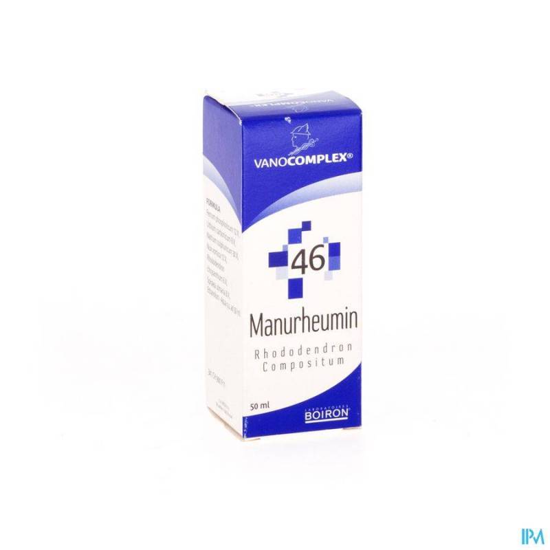 VANOCOMPLEX N46 MANURHEUMIN GUTT 50ML UNDA