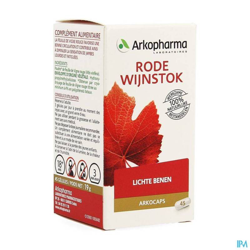 Arkocaps Vitiven Rode Wijnstok Capsules  45