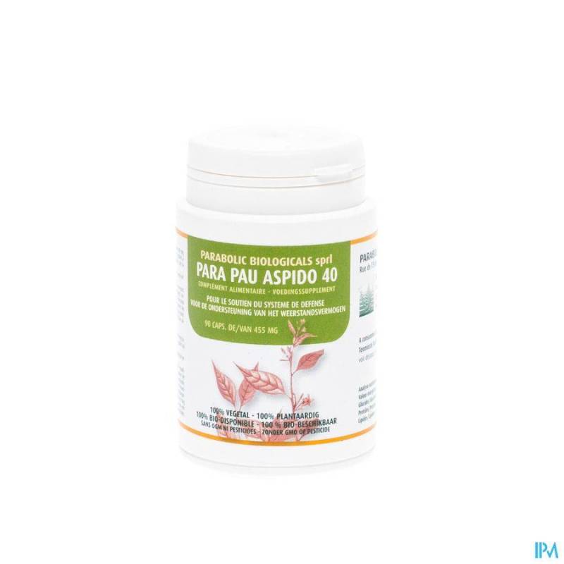 PARA PAU ASPIDO 40 MICROBILLES AU GELULES 90