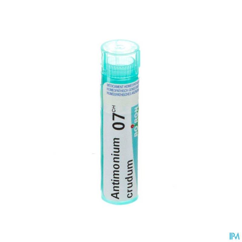 ANTIMONIUM CRUDUM 7CH GR 4G BOIRON