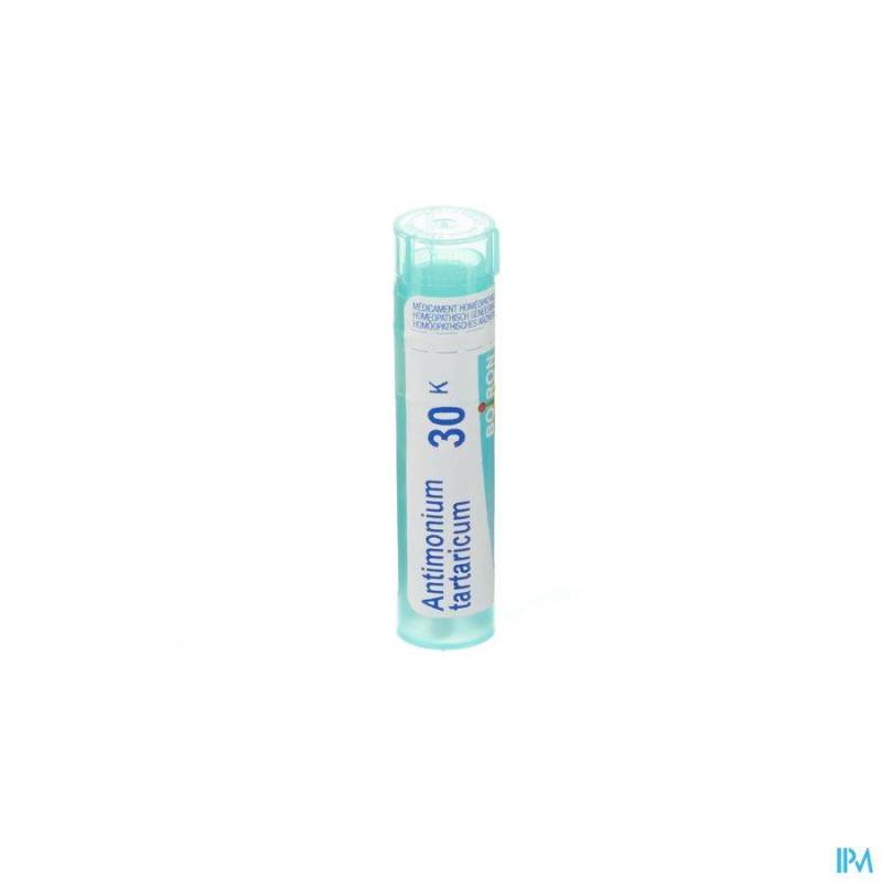ANTIMONIUM TARTARICUM 30K GR 4G BOIRON