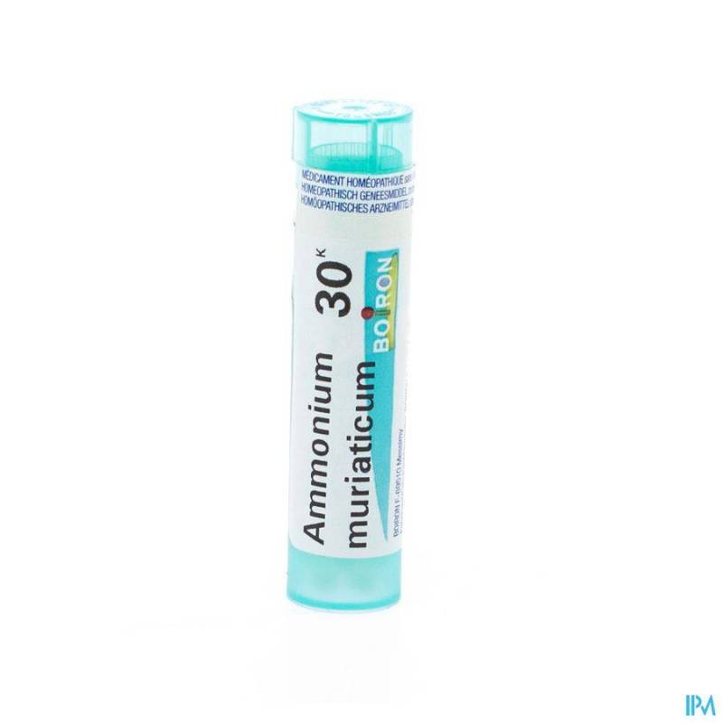 AMMONIUM MURIATICUM 30K GR 4G BOIRON