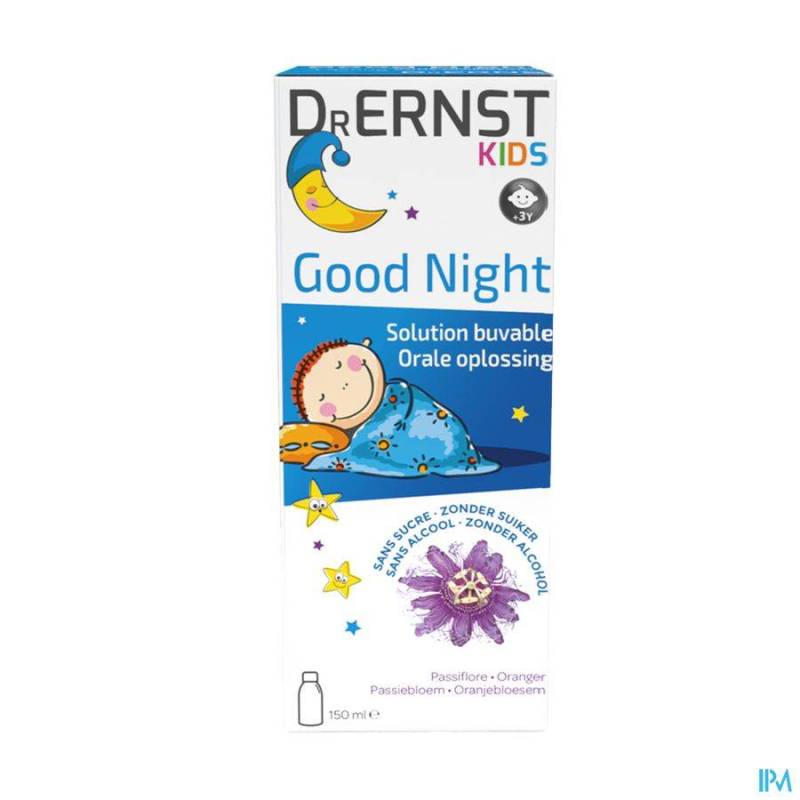 DR ERNST KIDS GOOD NIGHT SYRUP 150ML