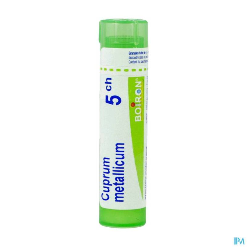 CUPRUM METALLICUM 5CH GR 4G BOIRON