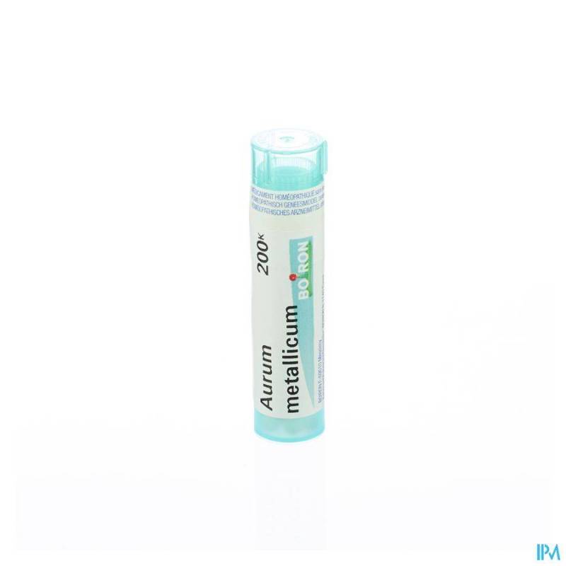 AURUM METALLICUM 200K GR 4G BOIRON