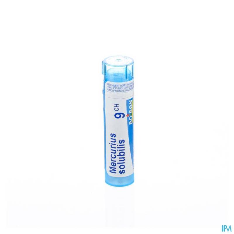 MERCURIUS SOLUBILIS 9CH GR 4G BOIRON