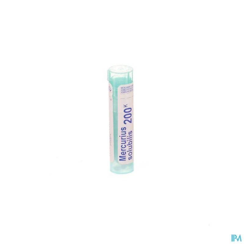 MERCURIUS SOLUBILIS 200K GR 4G BOIRON