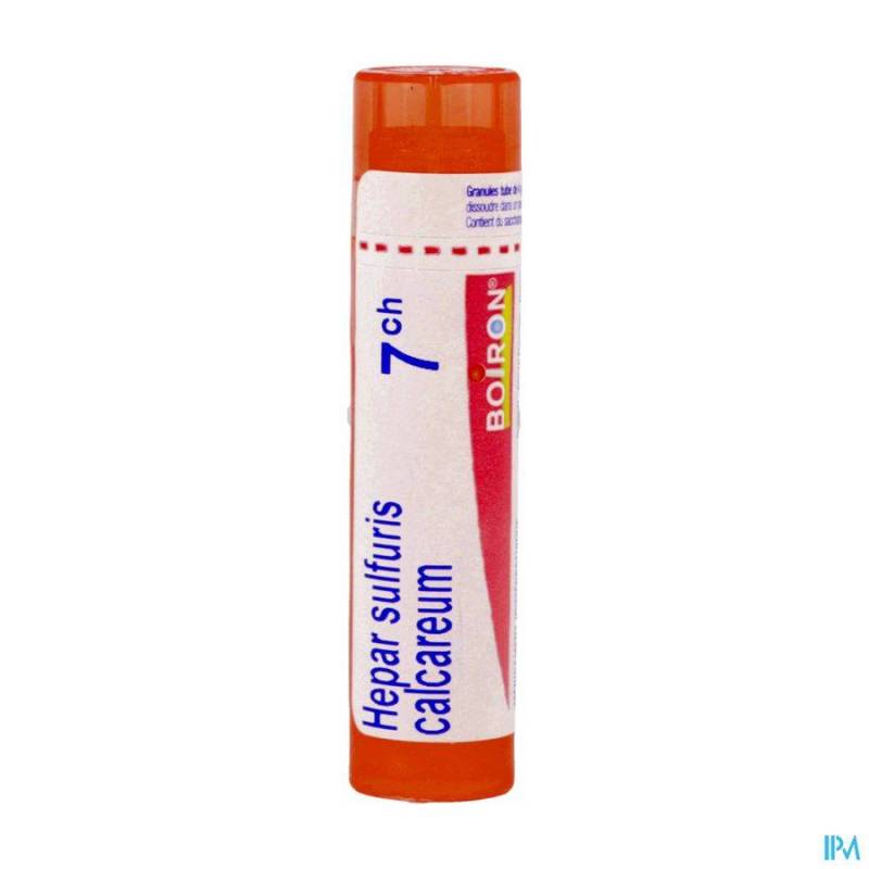 Hepar Sulfuris Calcareum 7ch Gr 4g Boiron