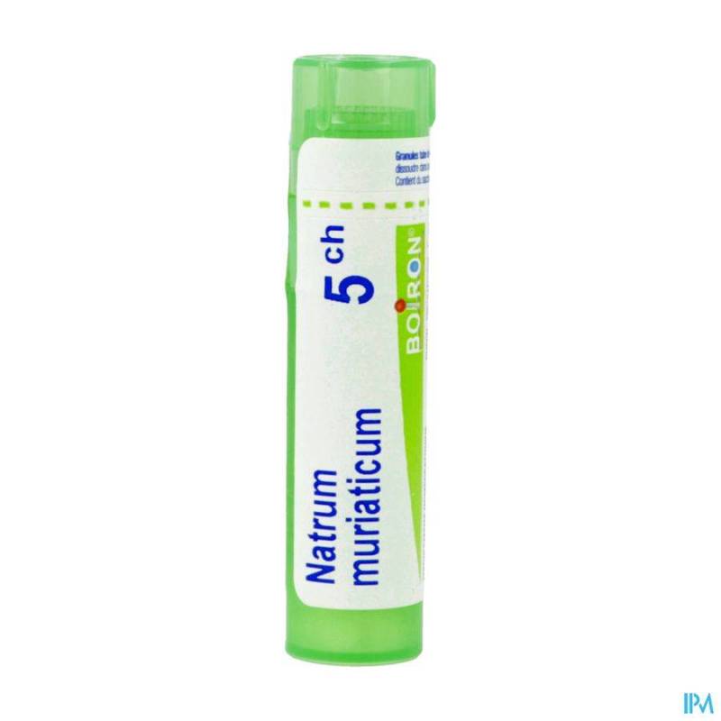 NATRUM MURIATICUM 5CH GR 4G BOIRON