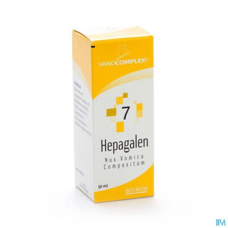 VANOCOMPLEX N 7 HEPAGALEN GUTT 50ML UNDA