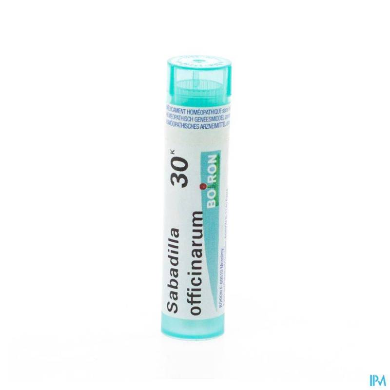 SABADILLA OFFICINARUM 30K GR 4G BOIRON