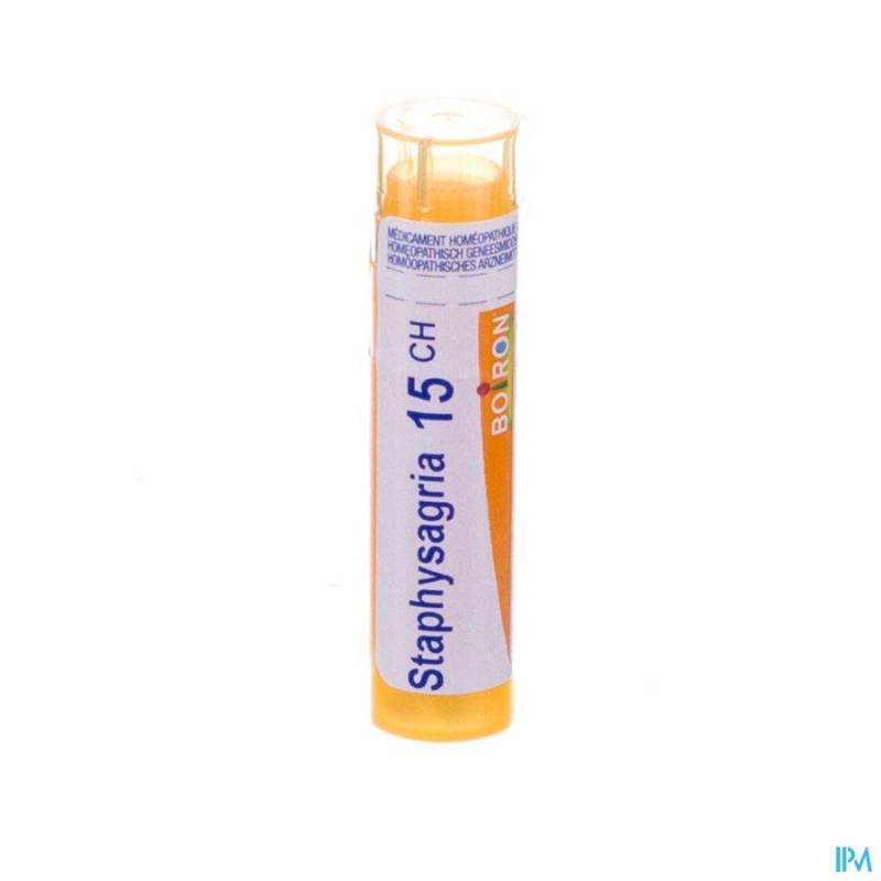 STAPHYSAGRIA 15CH GR 4G BOIRON