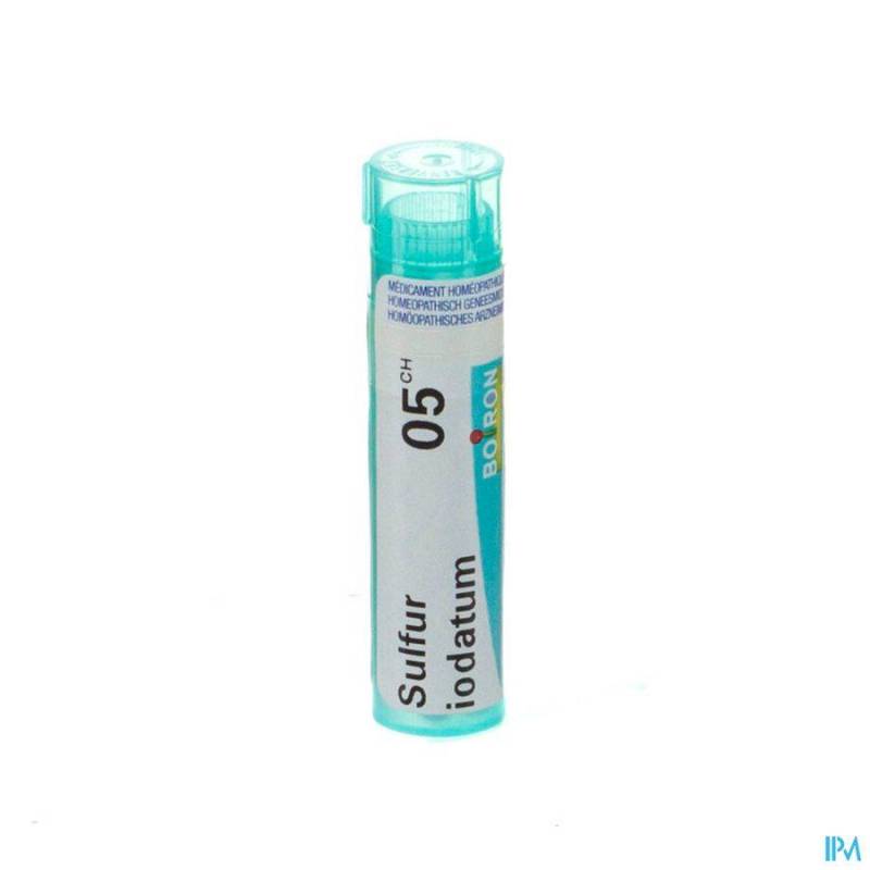 SULFUR IODATUM 5CH GR 4G BOIRON