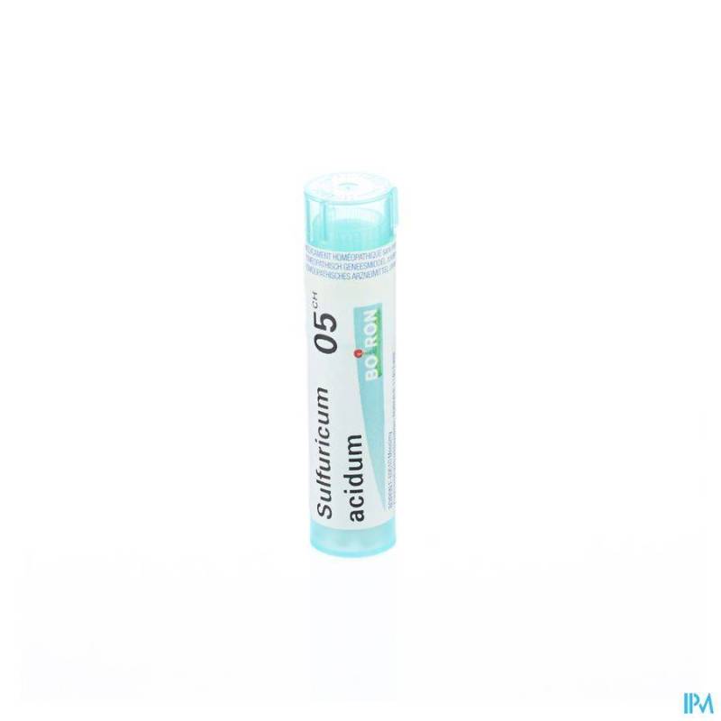 SULFURICUM ACIDUM 05CH GR 4G BOIRON