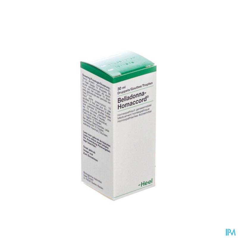 BELLADONNA-HOMACC. GUTT 30ML HEEL